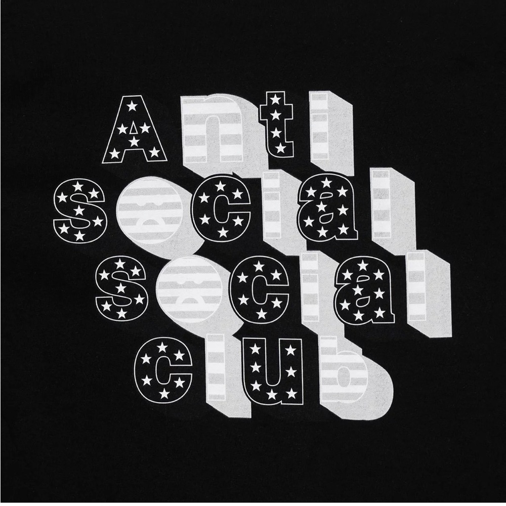 Anti Social Social Club Tee L Sign Me Up - Picture 3 of 4